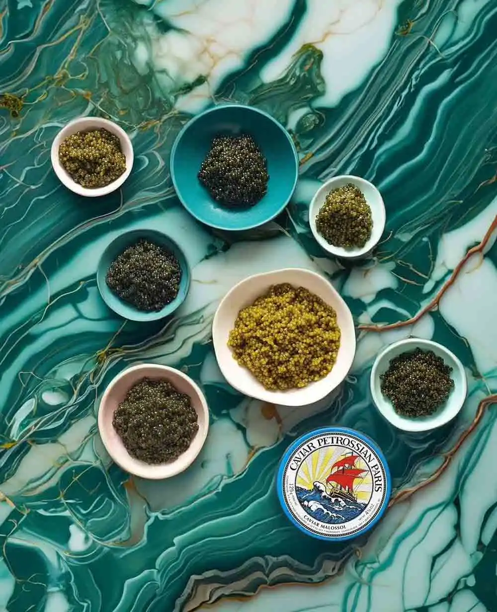  The Colors of Petrossian Caviar