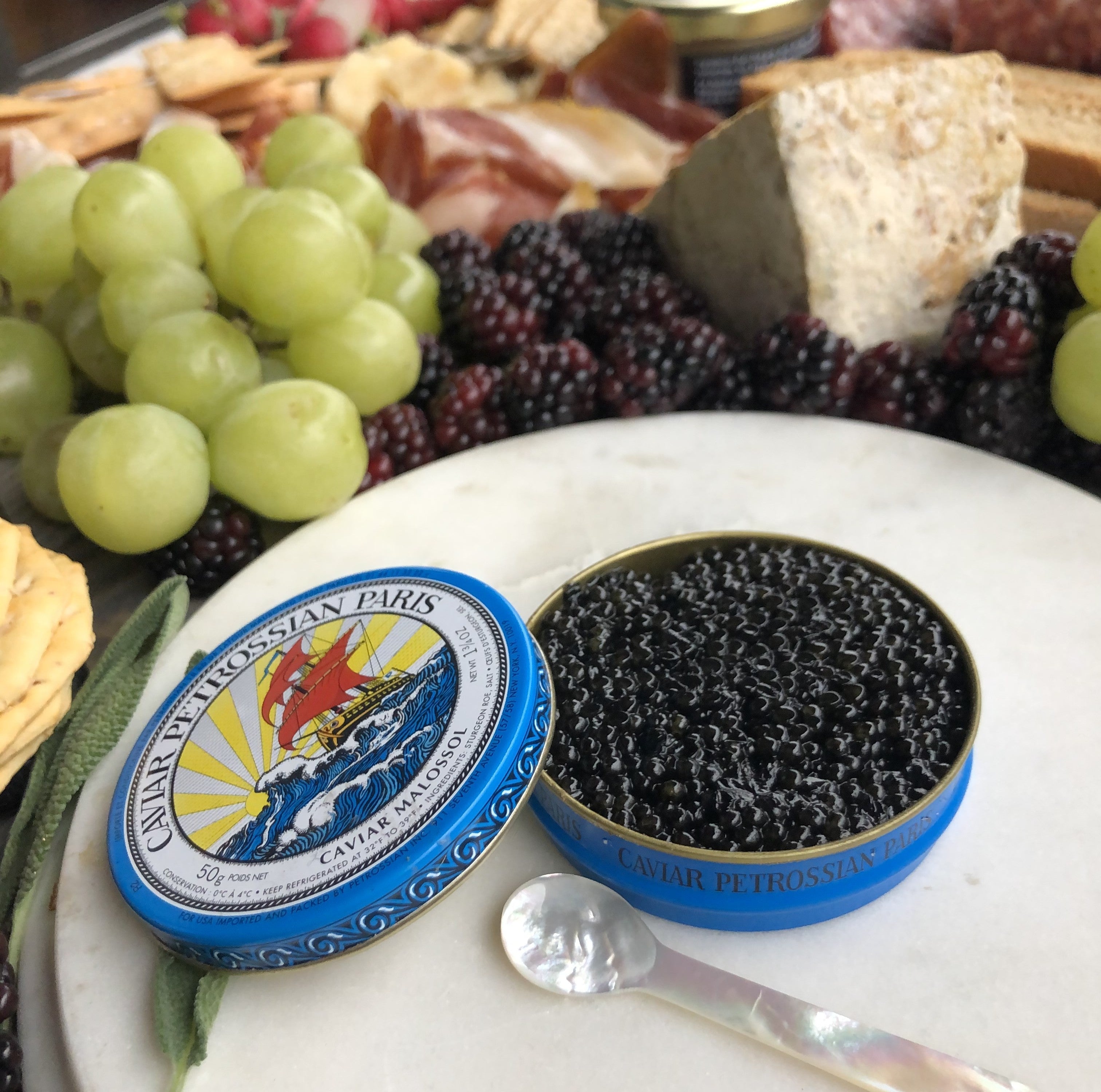 Petrossian French Feast Charcuterie and Tasting Board