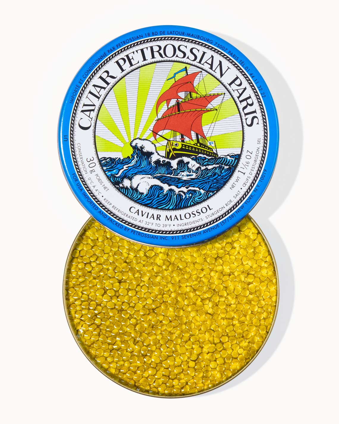 Ivory Ossetra Albino Sturgeon Caviar