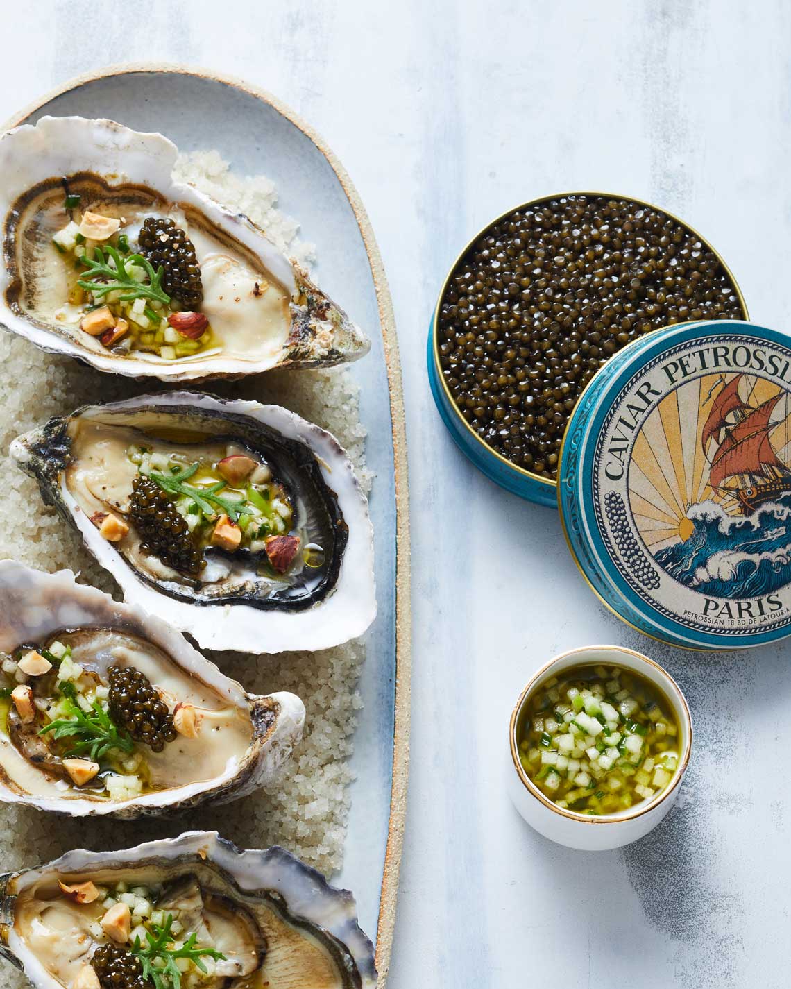 Tsar Imperial Ossetra Caviar | Buy Petrossian Caviar Online